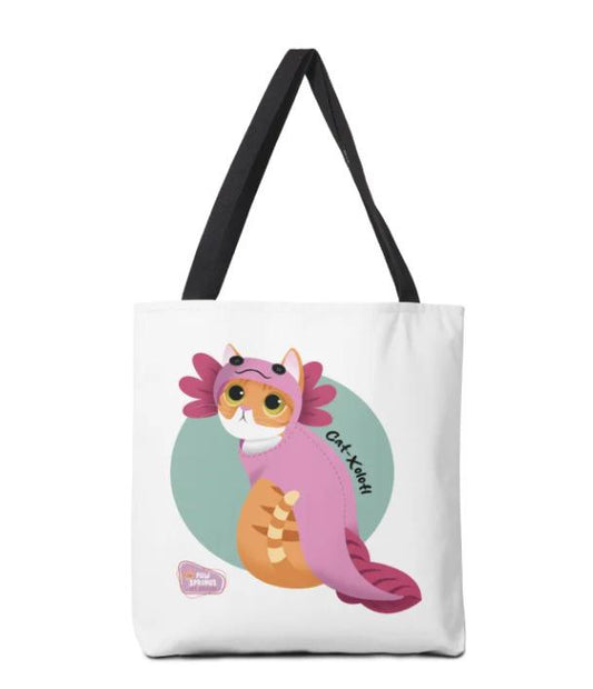 Cat-Xolotl Tote Bag – Original Pawsprings Design